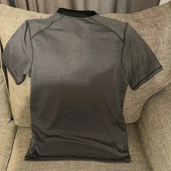 NWOT NORTH FACE Men’s Polo Gray Short Sleeve Shirt Size Small FLASH DRY - Picture 7 of 9